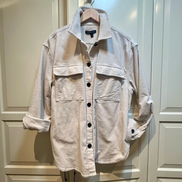 Banana Republic sz M Tall Corduroy Shacket - Picture 5 of 9